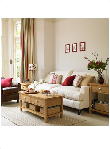 Red and Cream