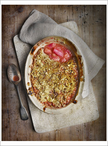 Rhubarb Crumble