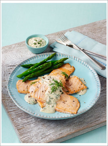 Salmon and Mustard